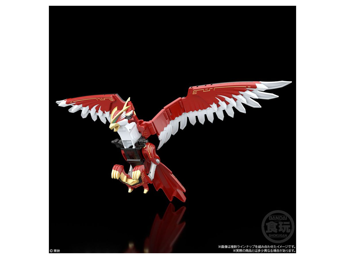 百獣戦隊ガオレンジャー SMP 百獣合体 ガオイカロス (4個入) 80siz SMP