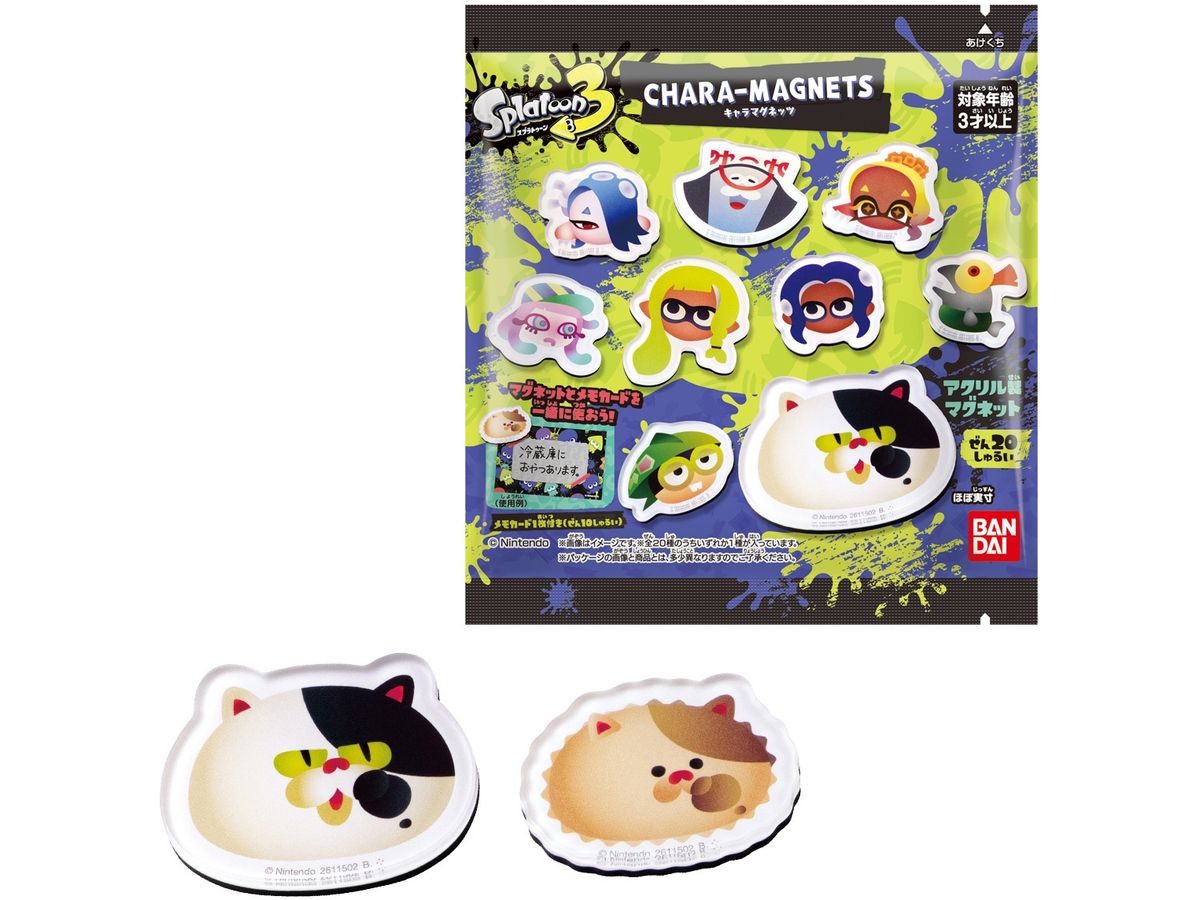 スプラトゥーン3 キャラマグネッツ 1Box 14pcs | HLJ.co.jp