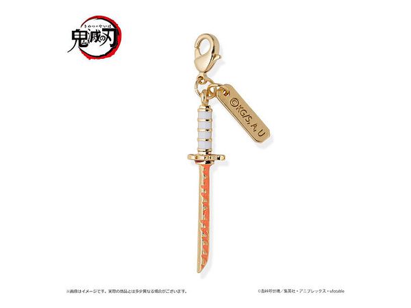 鬼滅の刃 無限列車 日輪刀メタルチャーム 煉獄杏寿郎 Amazon.co.jp: 劇場版 鬼滅の刃 無限列車編 日輪刀メタル