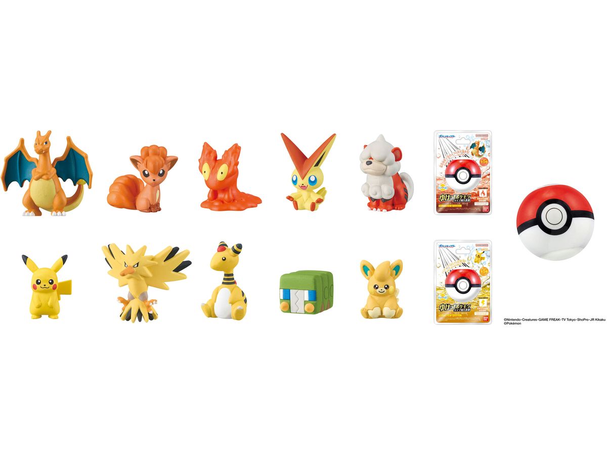 びっくらたまご ゆけっ!ポケモン タイプ別入浴剤 -ほのおタイプ