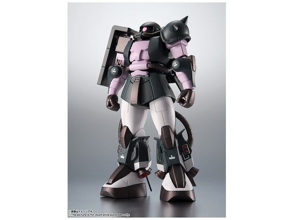 ROBOT魂 高機動型ザクⅡ　ver.A.N.I.M.E. 黒い三連星 黒い三連星仕様”の高機動型ザクII、ROBOT魂 ver. A.N.I.M.E.