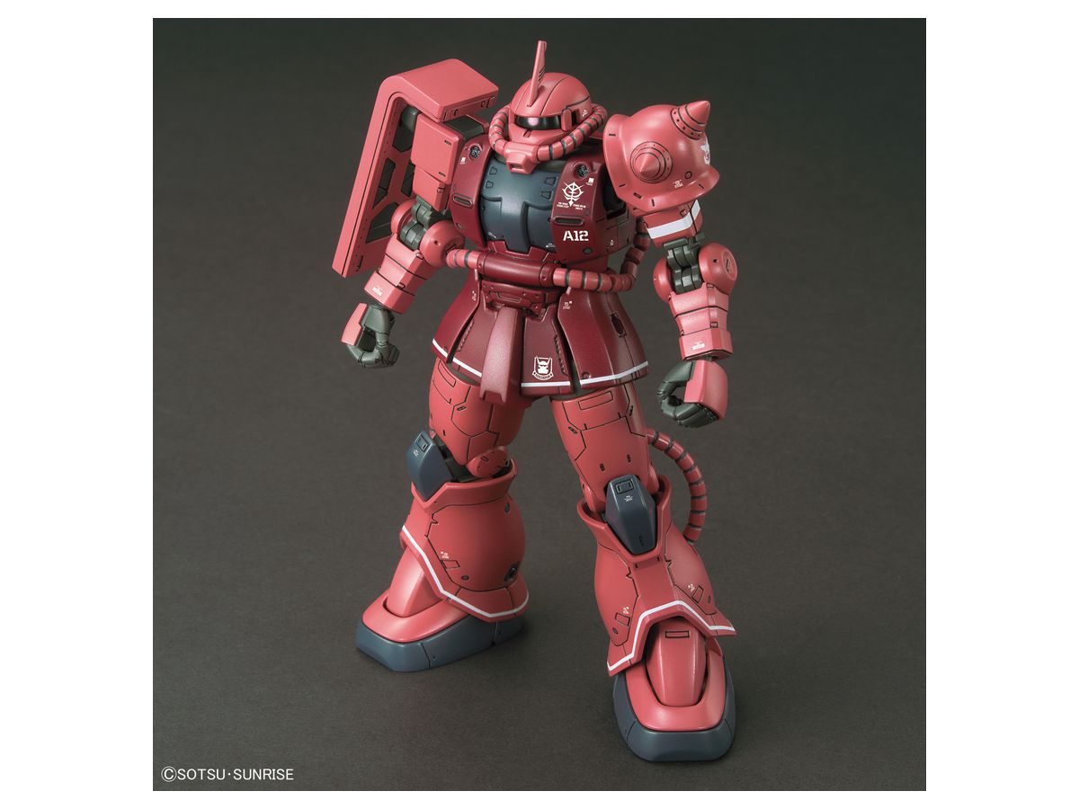HG MS 06S Zaku II Principality Of Zeon Char Aznable s Mobile Suit Red hg-ms-06s-zaku-ii-principality-of-zeon-char-aznable-s-mobile-suit-red
