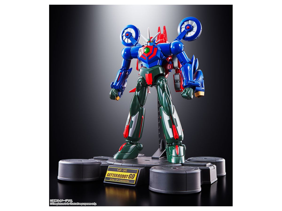 超合金魂 Gx 96 ゲッターロボ號 By バンダイ ホビーリンク ジャパン 超合金魂 Gx 96 ゲッターロボ號 By バンダイ ホビーリンク ジャパン