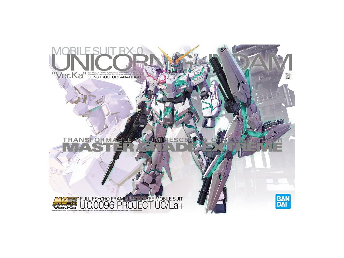 1 100 Mgex ユニコーンガンダム Ver Ka By バンダイ ホビーリンク ジャパン 1 100 Mgex ユニコーンガンダム Ver Ka By バンダイ ホビーリンク ジャパン