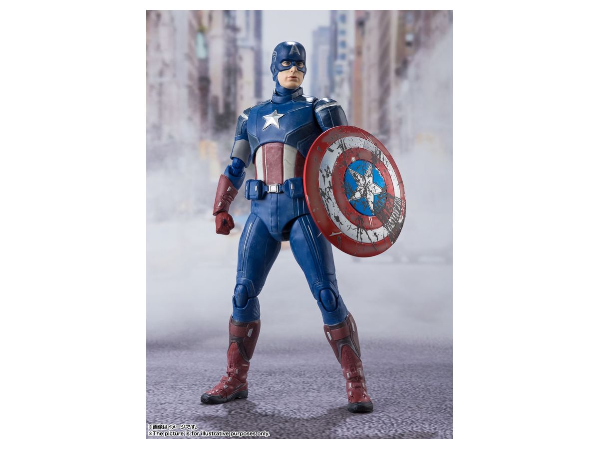 S H Figuarts キャプテン アメリカ Avengers Assemble Edition アベンジャーズ By バンダイ ホビーリンク ジャパン S H Figuarts キャプテン アメリカ Avengers Assemble Edition アベンジャーズ By バンダイ ホビーリンク ジャパン