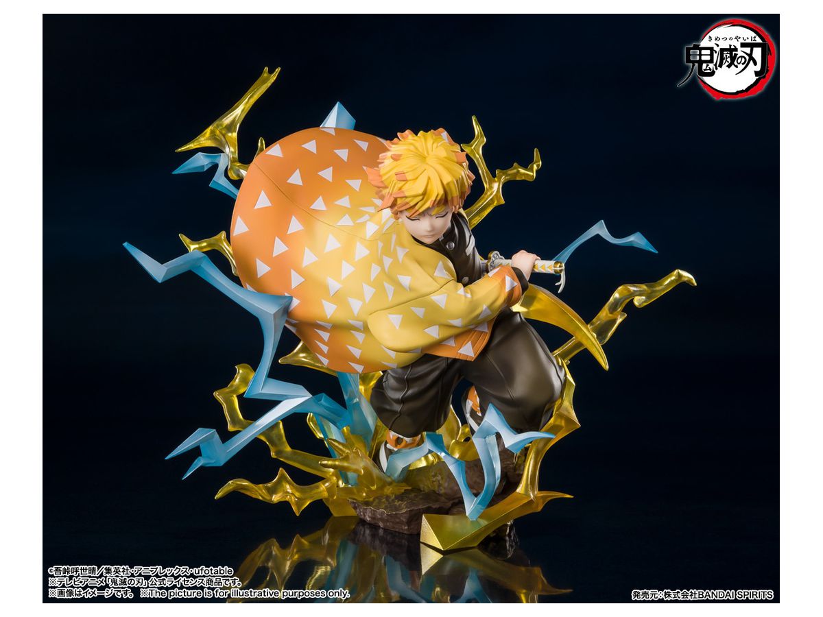 Figuarts zero 我妻善逸霹靂一閃　鬼滅の刃　フィギュア フィギュア】フィギュアーツZERO 鬼滅の刃 我妻善逸 霹靂一閃