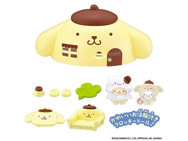 breeze サンリオ　ポムポムプリン　80 ぷちとも Sanrio characters ポムポムプリンのおうち | HLJ.co.jp