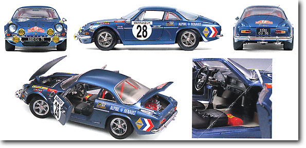 BBURAGO ALPINE A110 1600S 組立てキット 1/16 模型・プラモデル BBURAGO ALPINE A110 1600S 組立てキット 1/16