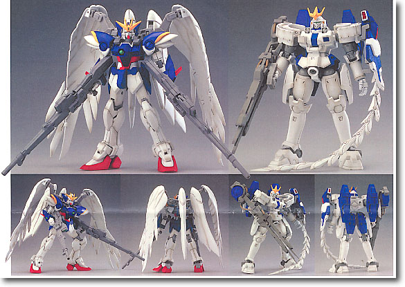 1/100 塗装済プラ完成品 ウイングゼロカスタム & トールギス 3 | HLJ.co.jp