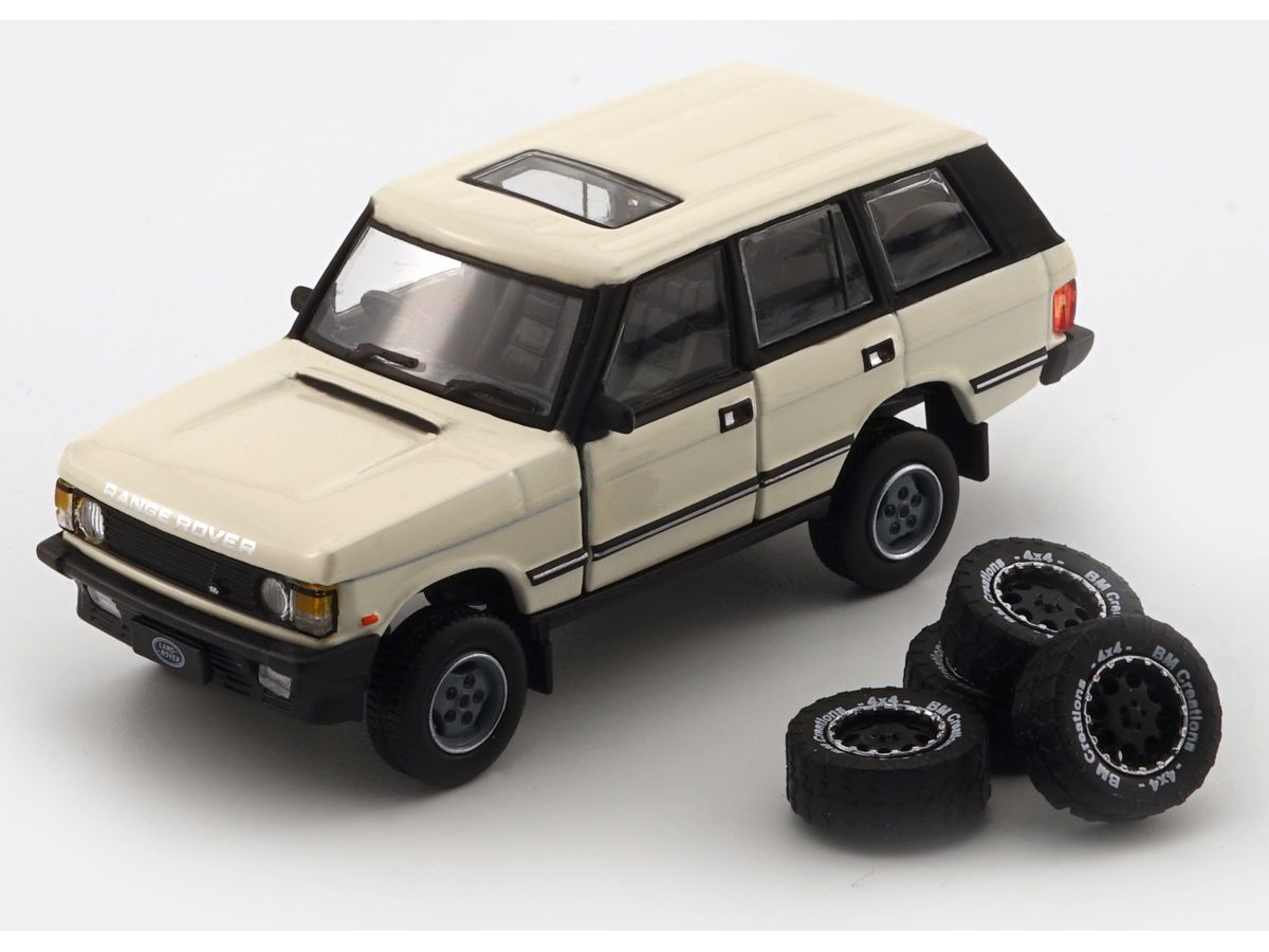 月末限定特価！ランドローバー レンジローバー1970 ホワイト 1/43 1/64 ランドローバー レンジローバー クラシック LSE 1992
