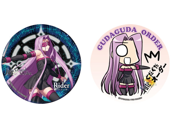 Fate/Grand Order 缶バッジセットD ライダー/メドゥーサ | HLJ.co.jp