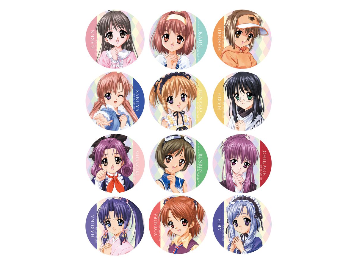 新品 貴重 缶バッジ シスター プリンセス 全12種 シスター・プリンセス: リピュア トレーディング缶バッジ 1Box 12pcs