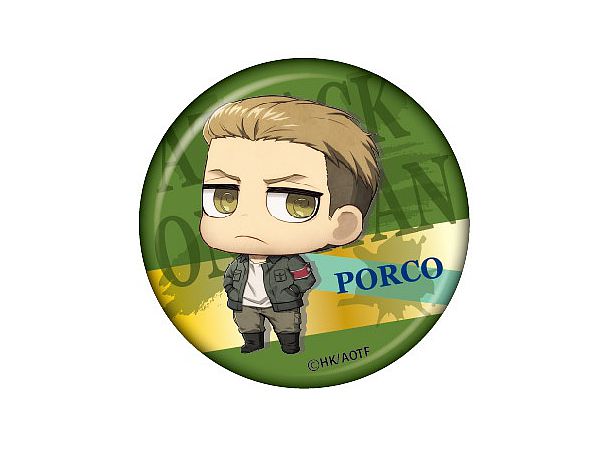 進撃の巨人 チェンジング缶バッジ ポルコ 限定品 公式 45個 進撃の巨人 チェンジング缶バッジ ポルコ 限定品 公式 45個 進撃の巨人