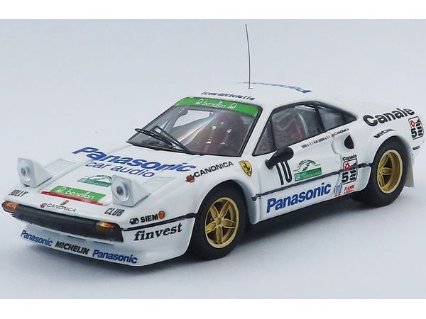 ミニカー　1/43 フェラーリ 308 GTB Rally Colline di Romagna 1982 2位入賞車 Tognana / De Antoni #10 [BEST9844] 1/43 フェラーリ 308 GTB Rally Colline di Romagna 1982 2位