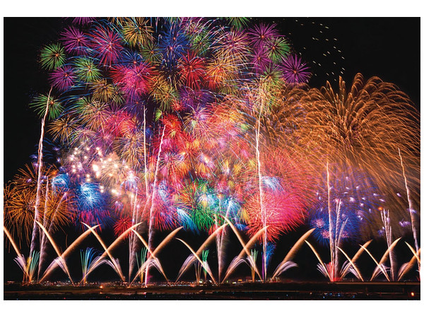 ジグソーパズル: 光る 長岡の大花火 1000ピース | HLJ.co.jp