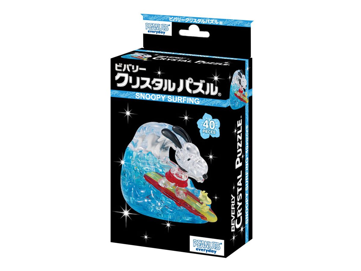 クリスタルパズル スヌーピー サーフィン 40ピース By ビバリー ホビーリンク ジャパン クリスタルパズル スヌーピー サーフィン 40ピース By ビバリー ホビーリンク ジャパン