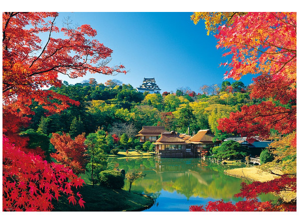 ジグソーパズル 日本風景 彦根城と秋の玄宮園 1000ピース By ビバリー ホビーリンク ジャパン