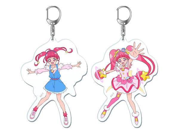 スタートゥインクルプリキュア チェンジングアクリルキーホルダー