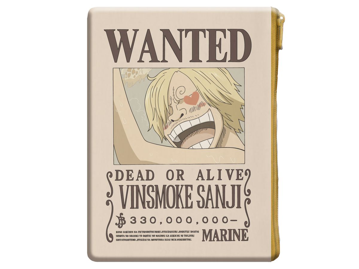 ワンピース 手配書ポーチ サンジ ワンピース 手配書ポーチ サンジ