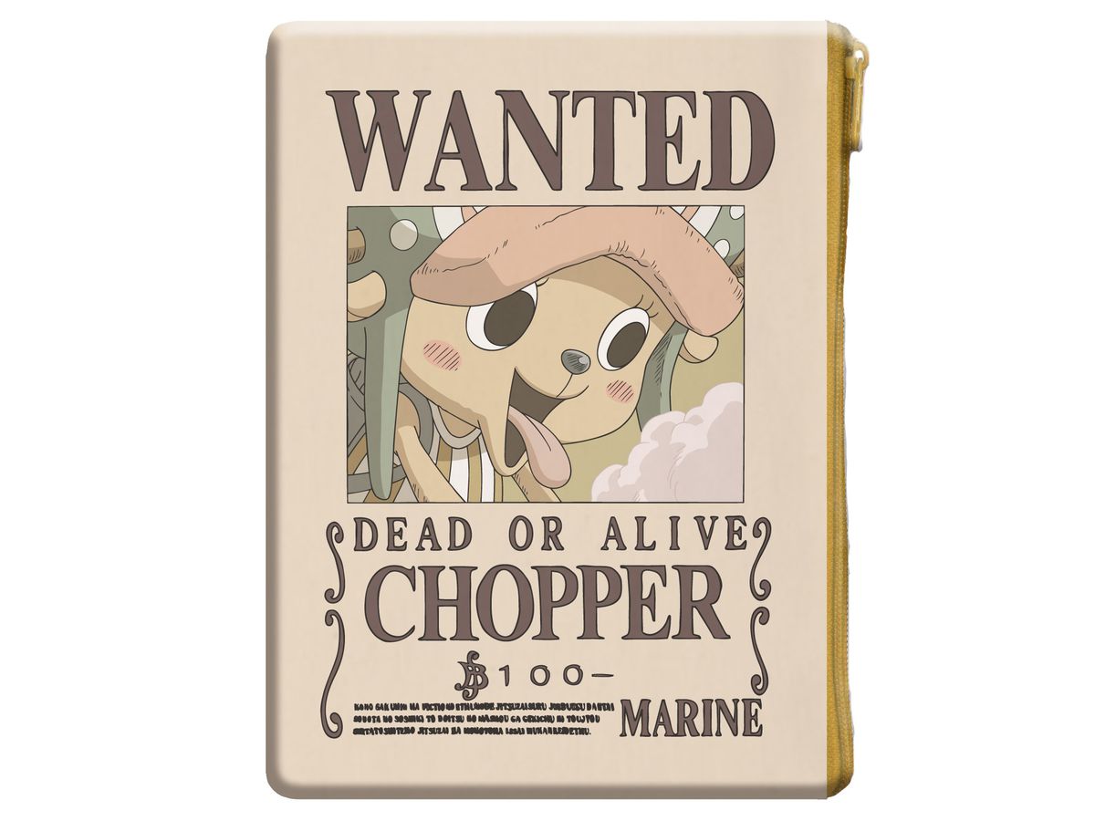 ワンピース 手配書ポーチ チョッパー ワンピース 手配書ポーチ チョッパー