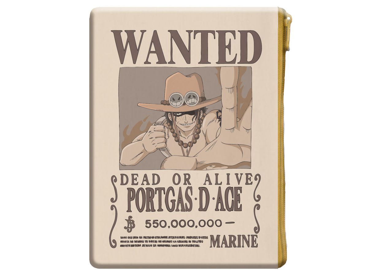 ワンピース 手配書ポーチ エース ワンピース 手配書ポーチ エース