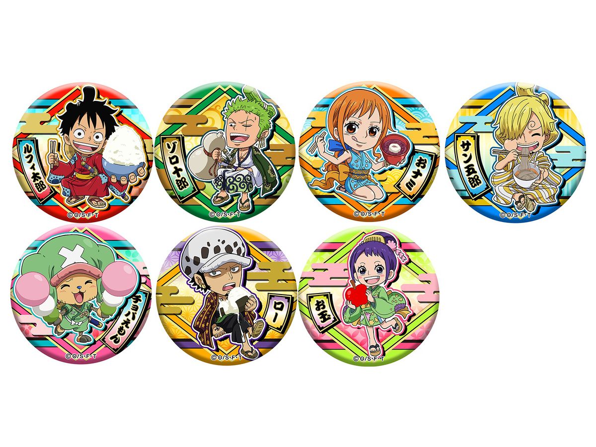 ワンピース 和ノ食 クリップ缶バッジ 1 Box 7pcs By Brujula ホビーリンク ジャパン ワンピース 和ノ食 クリップ缶バッジ 1 Box 7pcs By Brujula ホビーリンク ジャパン
