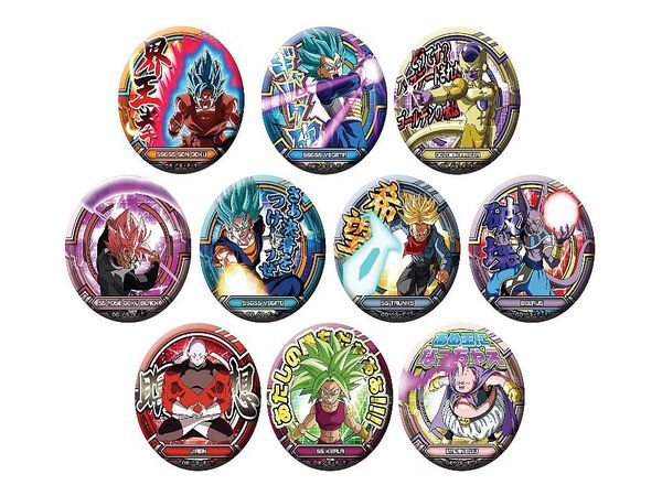 ドラゴンボール超 ドッ缶バッジ 1box 10pcs ドラゴンボール超 ドッ缶バッジ 1box 10pcs