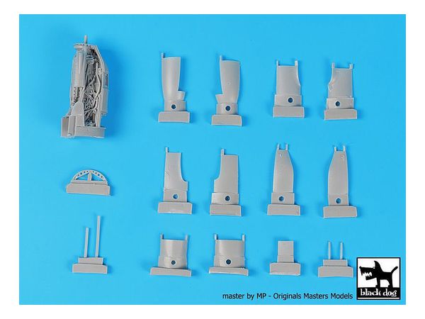 プラモデル　1/48 P-38F/G用エンジンセット 2個入り タミヤ用 ディティールアップパーツ [HAUA48115] 1/48 P-38F/G用エンジンセット (2個入り) (タミヤ用) | HLJ.co.jp