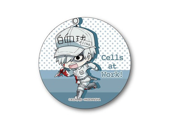 てくトコ缶バッチ はたらく細胞/白血球 (好中球) (排除) | HLJ.co.jp