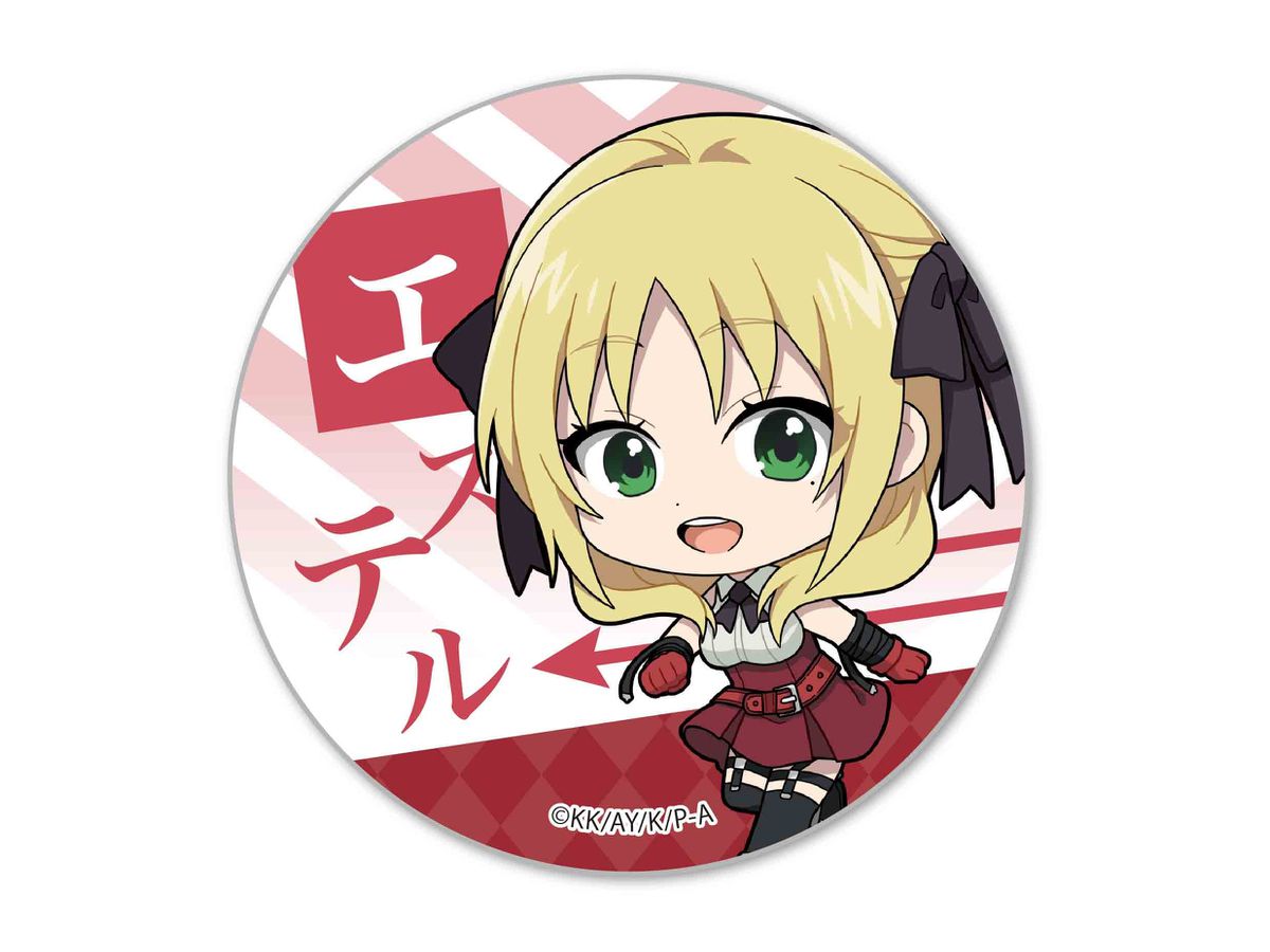 てくトコ缶バッチ とある科学の一方通行 エステル ローゼンタール By ベルハウス ホビーリンク ジャパン