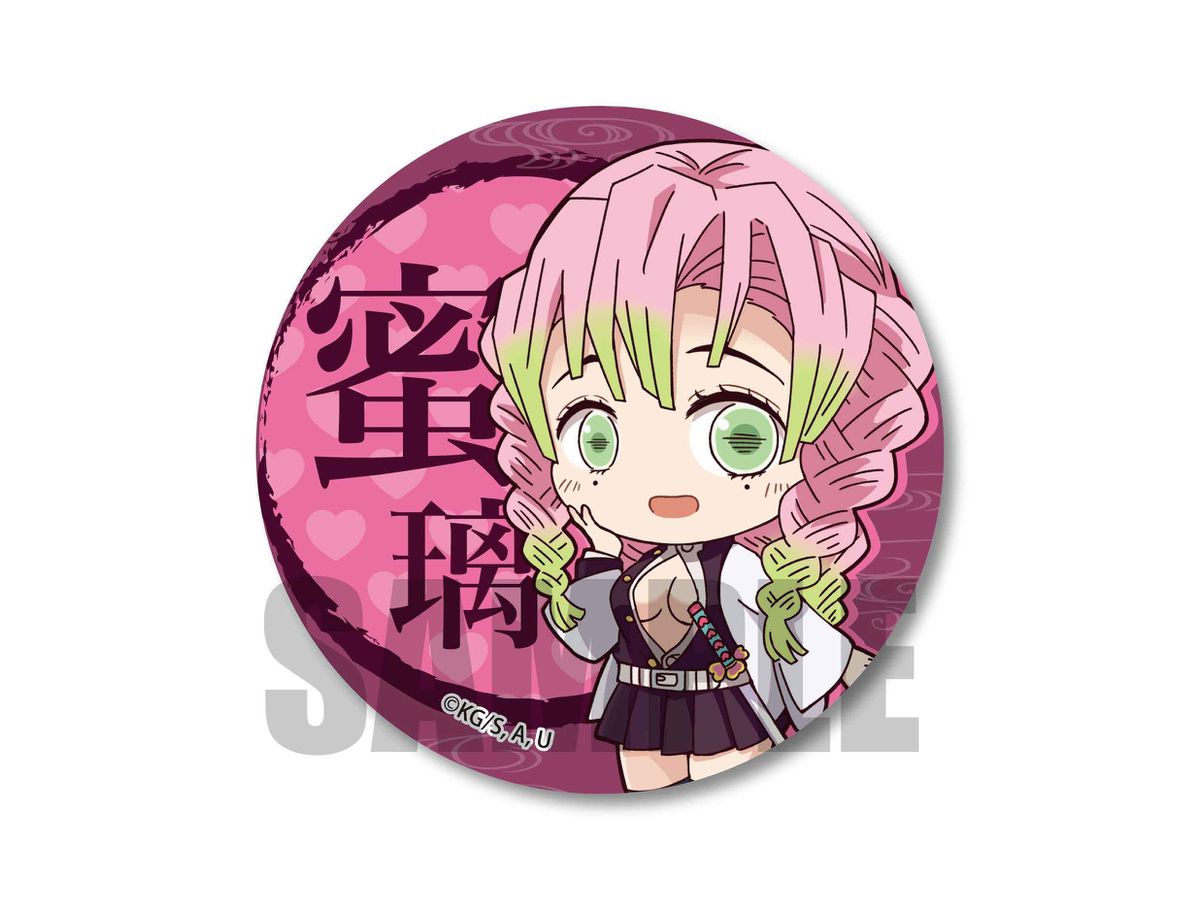 鬼滅の刃 甘露寺蜜璃 原作缶バッジ 第三弾 第六弾 柱合会議缶