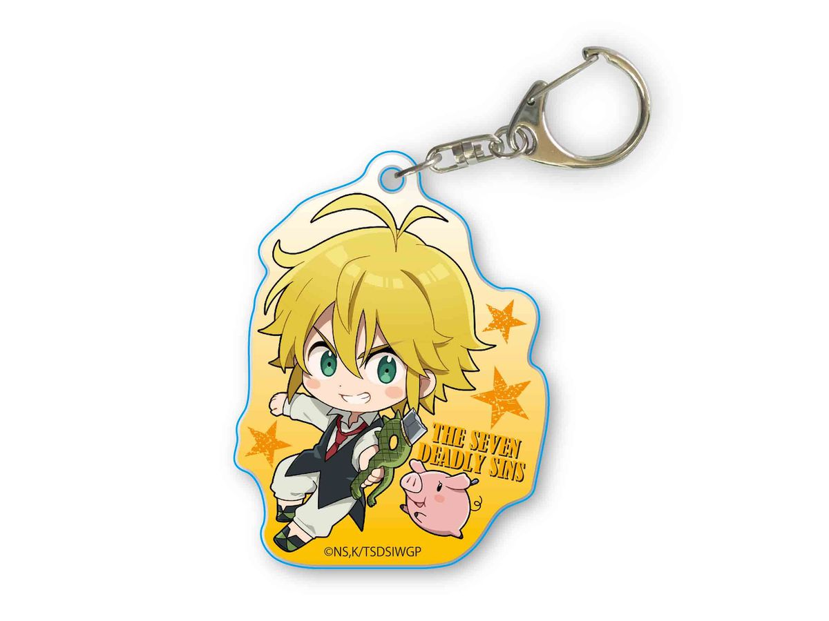 ぷかっしゅアクリルキーホルダー 七つの大罪 神々の逆鱗 メリオダス By ベルハウス ホビーリンク ジャパン