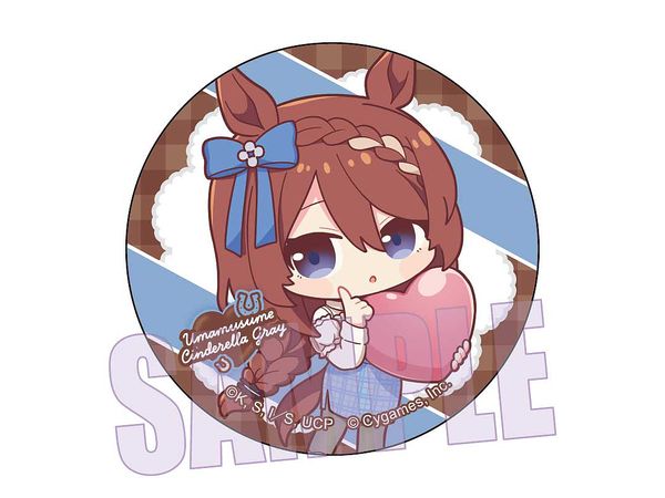 アニメ ウマ娘 シンデレラグレイ: 缶バッジ スーパークリーク