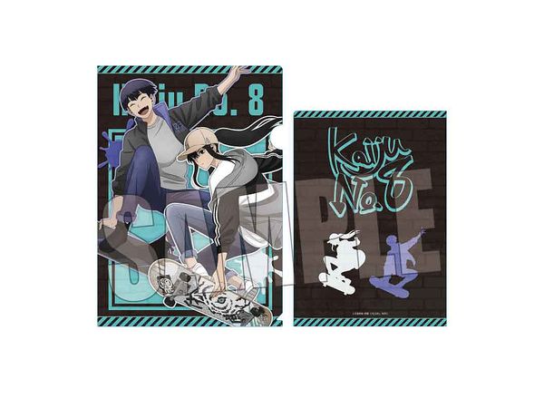 怪獣8号: クリアファイル 亜白 ミナ&保科 宗四郎 スケーターver. | HLJ