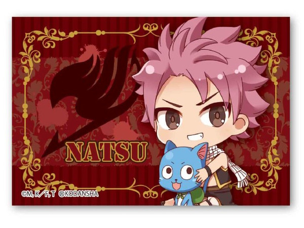 ぎゅぎゅっとBIGスクエア缶バッチ FAIRY TAIL/ナツ・ドラグニル | HLJ