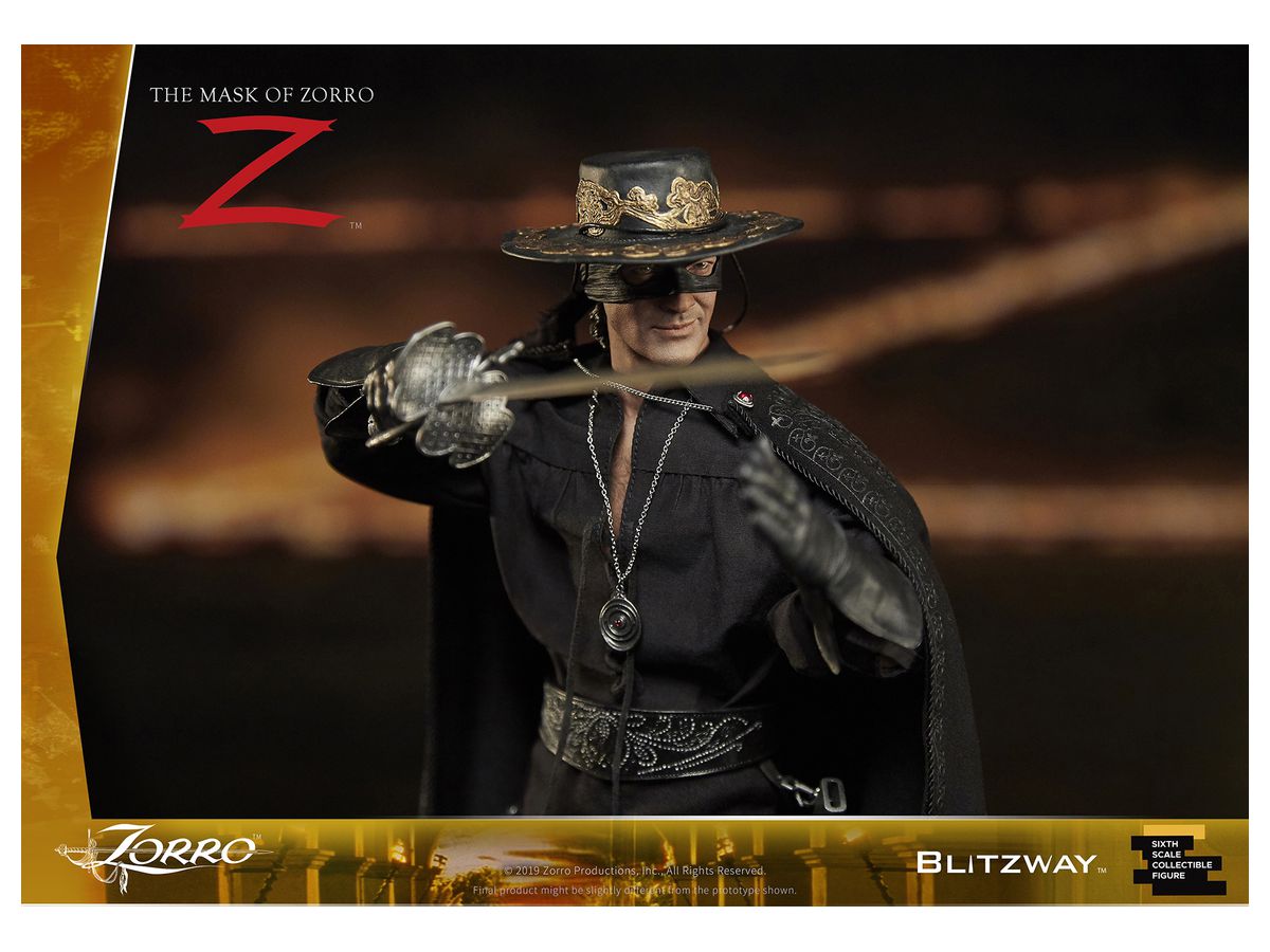 1 6 マスク オブ ゾロ コレクティブルフィギュア アントニオ バンデラス As アレハンドロ ムリエッタ By ブリッツウェイ ホビーリンク ジャパン