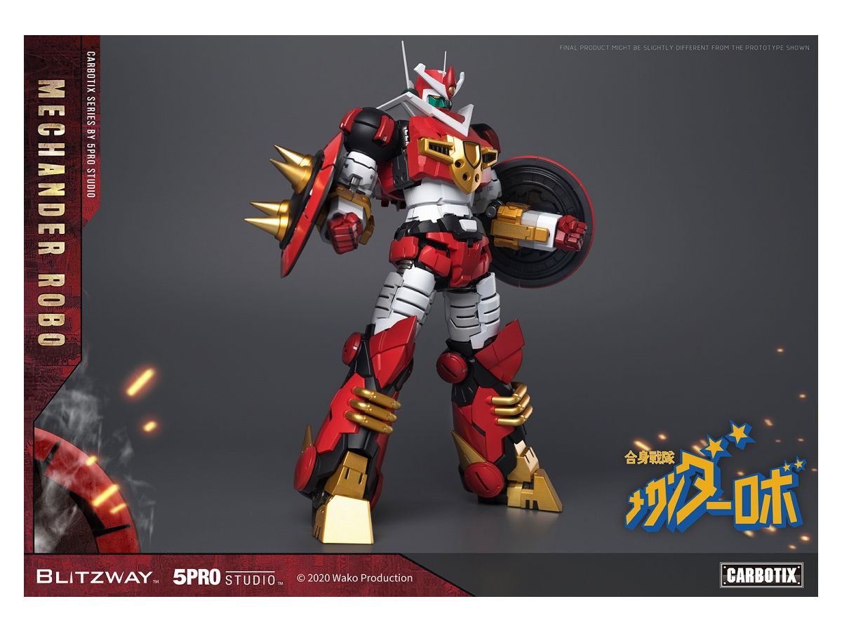 studio × Blitzway カーボティックス/合身戦隊メカンダーロボ 楽天市場】5PRO studio × Blitzway カーボティックス/合身戦隊