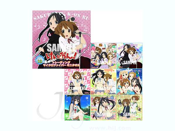 けいおん! トレーディングマイクロファイバーミニタオル | HLJ.co.jp