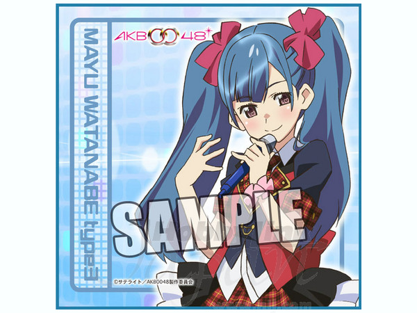 AKB0048 マイクロファイバーミニタオル 3点 AKB0048 マイクロファイバーミニタオル (3型目 渡辺麻友) | HLJ.co.jp