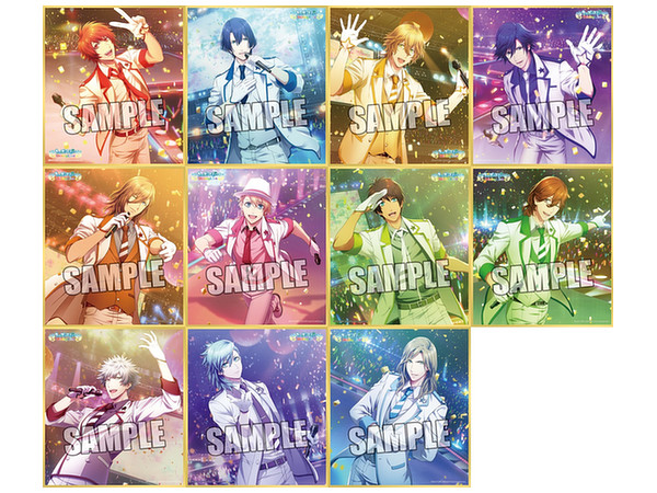 うたプリ Shininglive トレーディングミニ色紙アナザーショットver 1box12pcs うたプリ Shininglive トレーディングミニ色紙アナザーショットver 1box12pcs