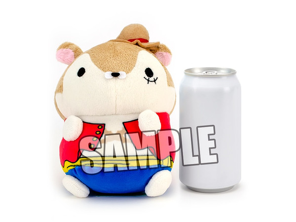 ワンピース　トラファルガーロー　ハムスター風ぬいぐるみ ワンピース トラファルガーロー ハムスター風ぬいぐるみ 【公式