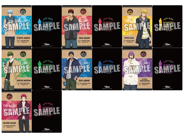 黒子のバスケ トレーディングフルカラー下敷き Coffee Break Ver 1box 10pcs 黒子のバスケ トレーディングフルカラー下敷き Coffee Break Ver 1box 10pcs