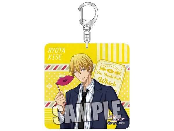 黒子のバスケ アクリルキーホルダー 黄瀬涼太 フォトプロップスVer