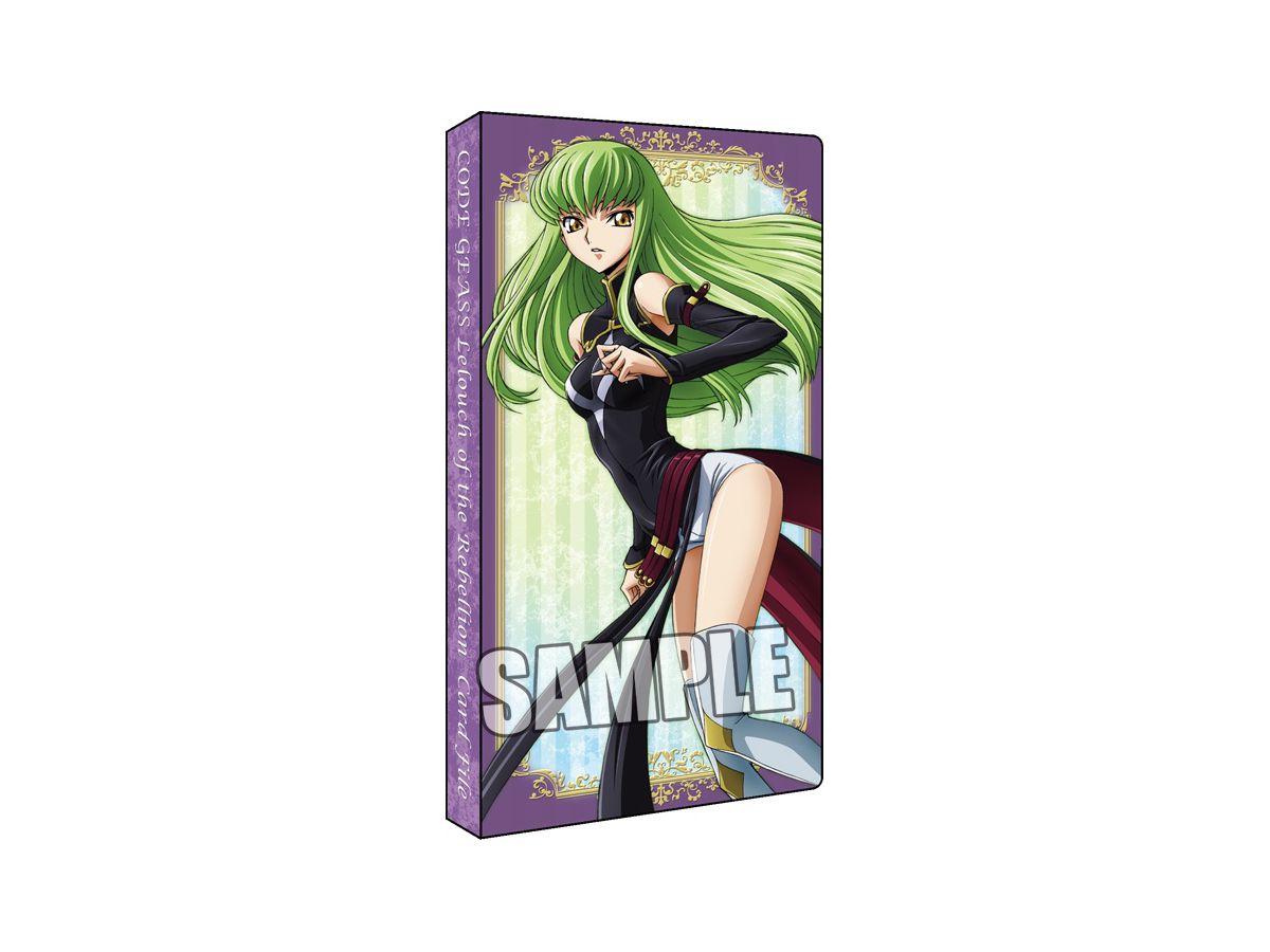 Code Geass Lelouch Of The Rebellion Card File C C Hlj Com Code Geass Lelouch Of The Rebellion Card File C C Hlj Com