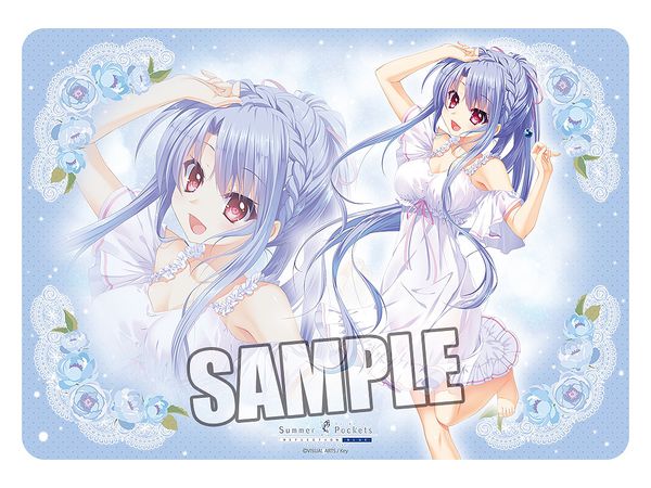 キャラクター万能ラバーマット Summer Pockets RB 空門蒼 ドレスVer