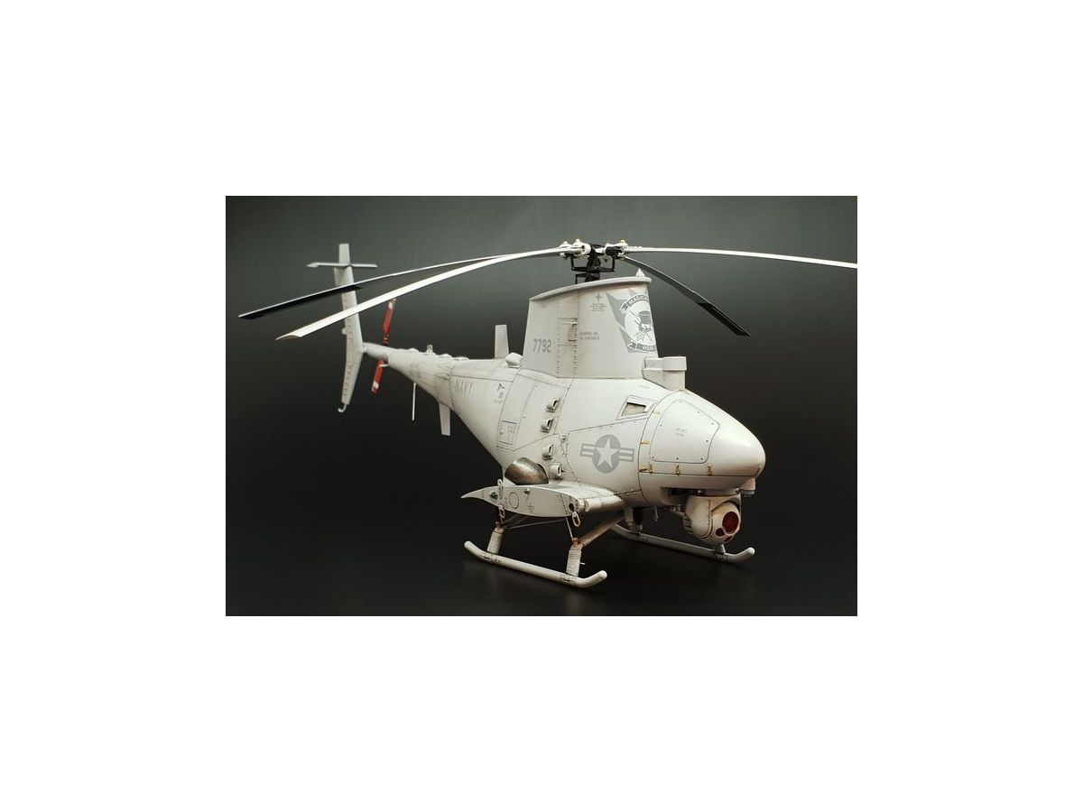 プラモデル　1/32 MQ-8B ファイアスカウト 無人ヘリコプター レジンキャストキット [HAUBRL32042] 1/32 MQ-8B ファイアスカウト 無人ヘリコプター (レジンキット