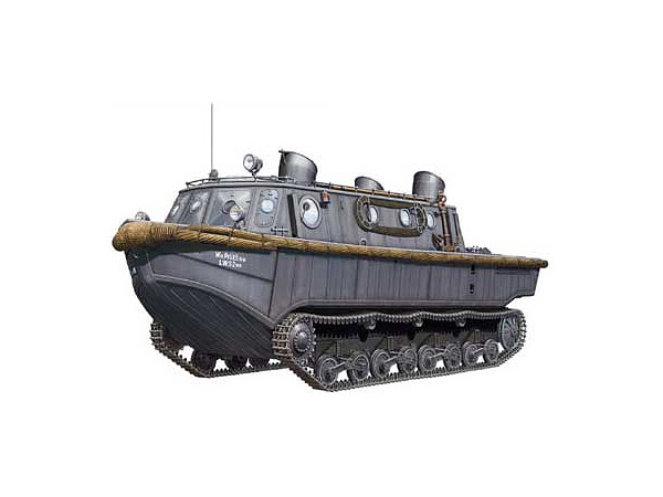 プラモデル　1/35 独・水陸両用牽引車 LWS ラントワッサシュレッパー 初期型 [CB35031] 独・LWS水陸両用牽引車 ラントワッサシュレッパー中期型