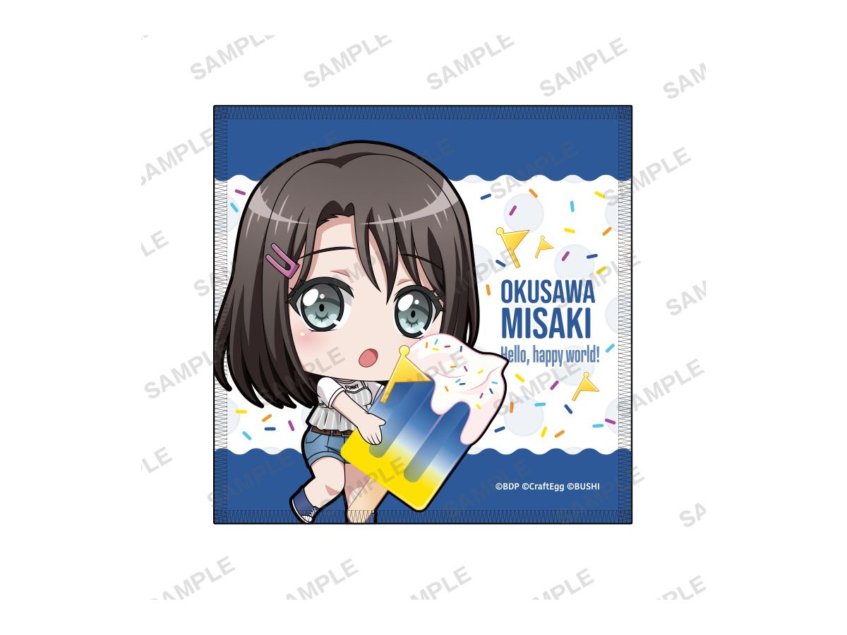 バンドリ ガールズバンドパーティ ハンドタオル むぎゅっとアイスver 奥沢美咲 By ブシロードクリエイティブ ホビーリンク ジャパン