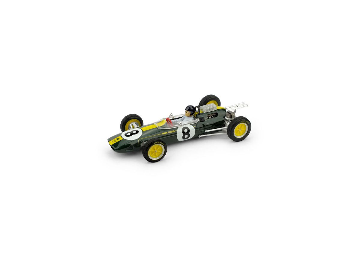 SPARK製 　ロータス２５　Ｊ・クラーク　１９６３チャンピオン 1/18 ロータス 25 J.クラーク イタリアGP 1963 Winner ワールド