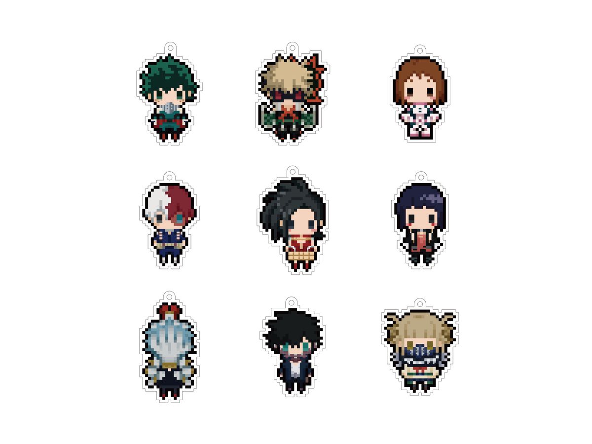 僕のヒーローアカデミア ぷちびっと ストラップコレクション 1Box 9pcs